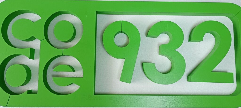 Reclama litere volumetrice polistiren